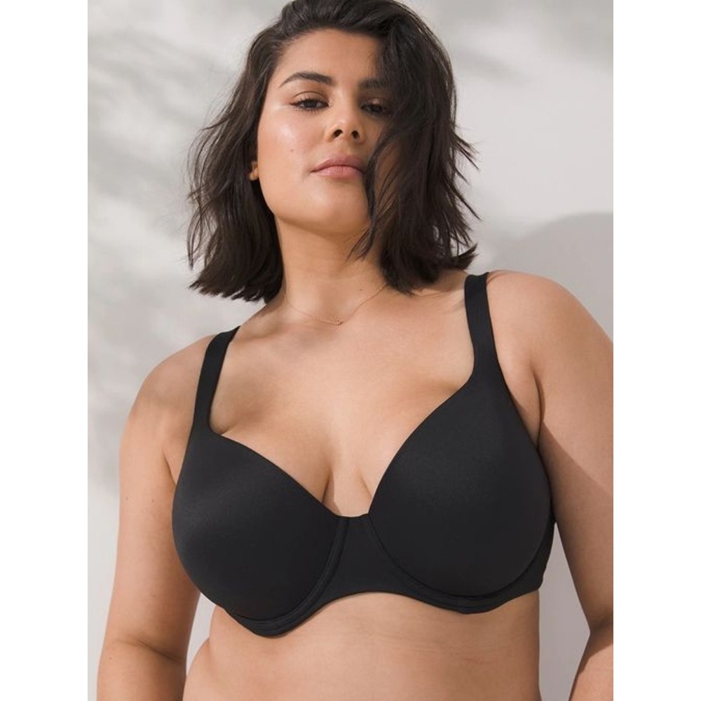 Soma Embraceable Perfect Coverage‎ Underwire Bra, Black - Size 38D